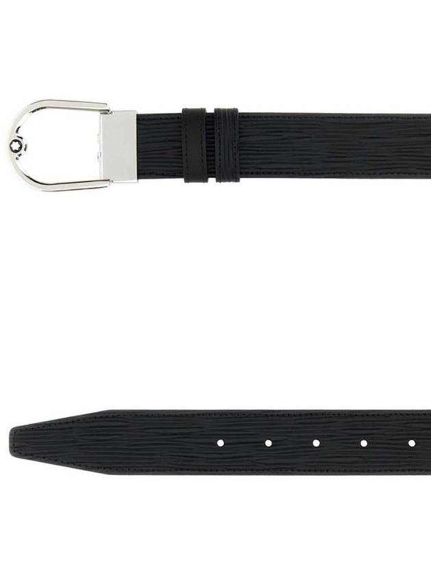 Reversible leather belt 198634 - MONTBLANC - BALAAN 3