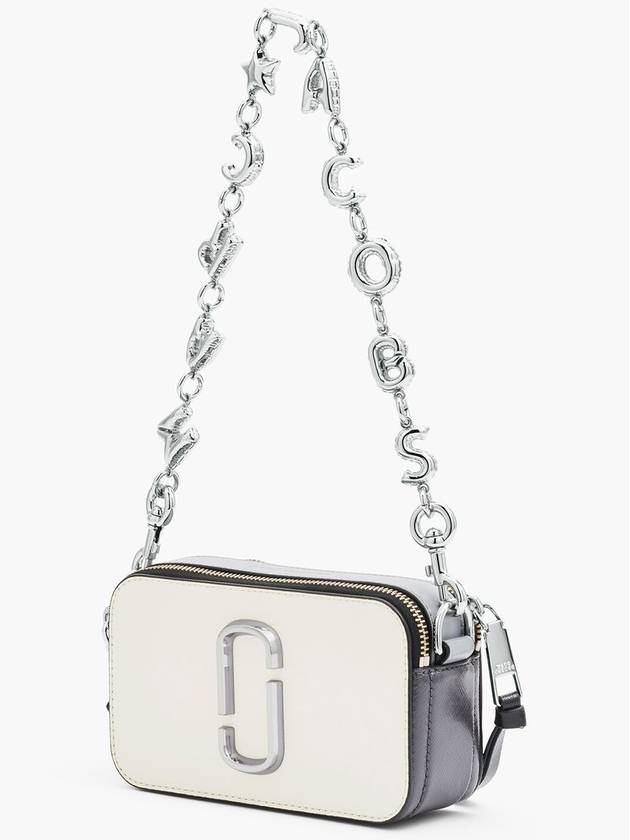 Bubble Chain Logo Shoulder Strap_Nickel (2R3SST002S09-042) - MARC JACOBS - BALAAN 2