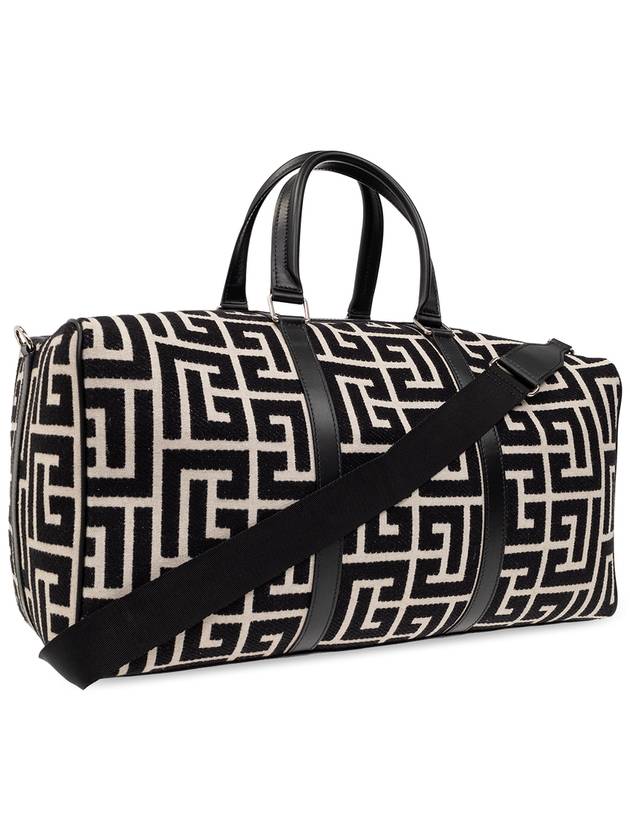 Voyage Monogram Jacquard Duffel Bag BM1EC173TJXP - BALMAIN - BALAAN 5