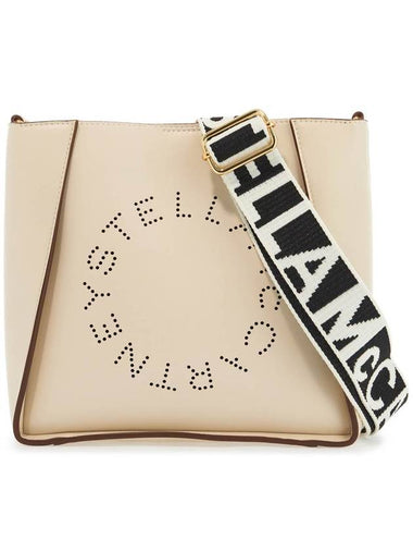 crossbody bag with perforated stella logo - STELLA MCCARTNEY - BALAAN 1