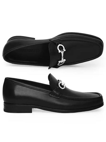 Chris Gancini Reversible Loafers Black - SALVATORE FERRAGAMO - BALAAN 2