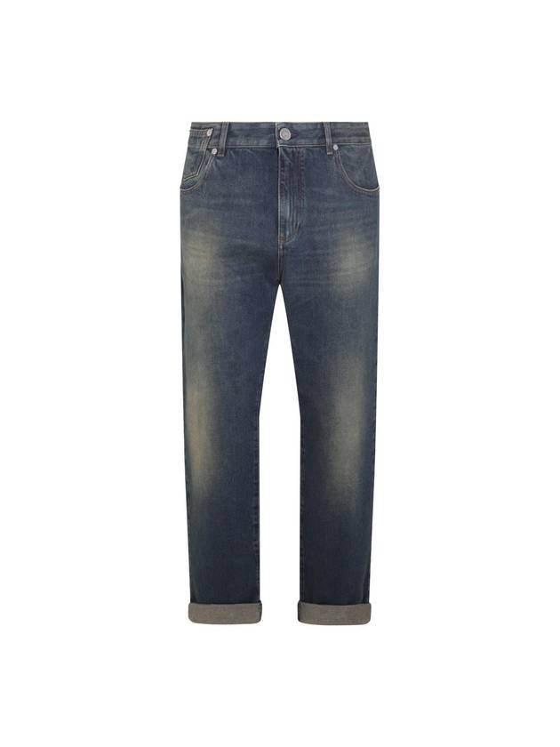 23 fw Blue Denim Used Jeans BH0MI044DD936KD B0480941163 - BALMAIN - BALAAN 1