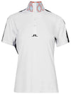 Women's Pip Polo Shirt White - J.LINDEBERG - BALAAN 2