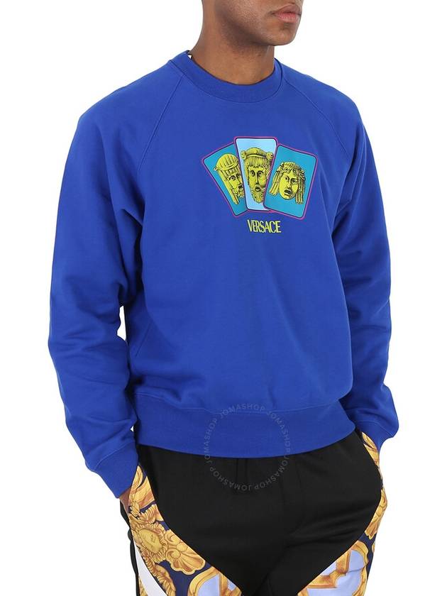 23 ss Sweatshirt The MASKS 10093461A067981UE30 B0040205198 - VERSACE - BALAAN 4