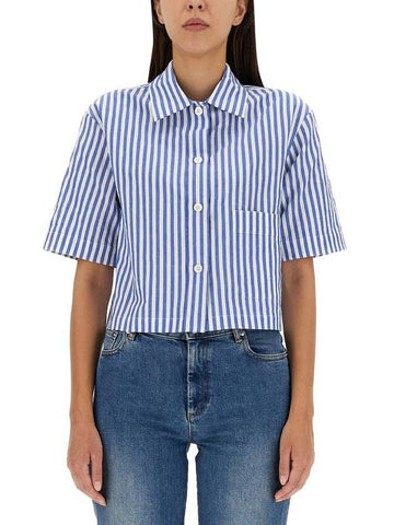 Margaret Howell Candy Stripe Shirt - MARGARET HOWELL - BALAAN 1