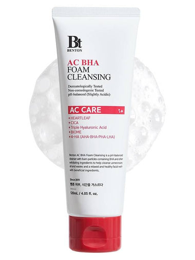 [Benton] AC BHA foam cleansing 120ml - BENTON - BALAAN 1