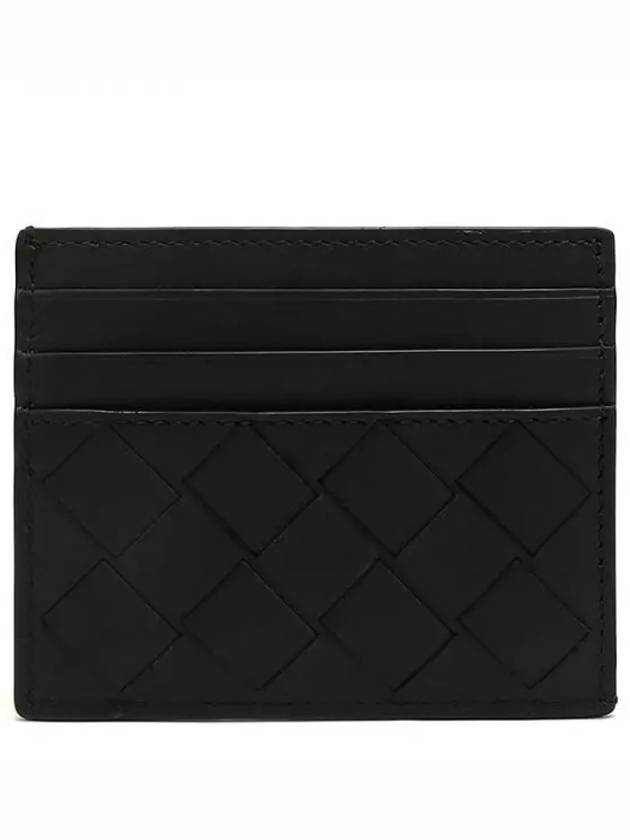 Intrecciato Card Wallet Black - BOTTEGA VENETA - BALAAN 2