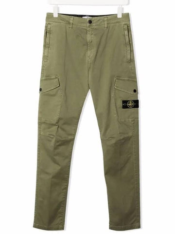 Kids Women s Wappen Cargo Pants Khaki 751630311 V0155 - STONE ISLAND - BALAAN 1