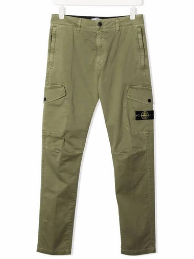 Kids Women s Wappen Cargo Pants Khaki 751630311 V0155 - STONE ISLAND - BALAAN 1