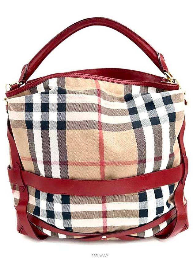 House check shoulder bag - BURBERRY - BALAAN 4