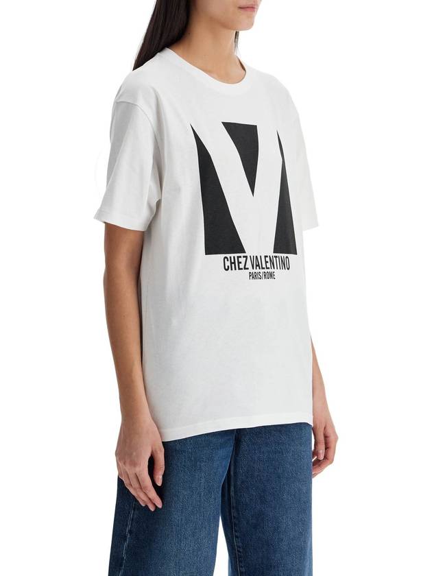 "chez valentino printed t - VALENTINO - BALAAN 2