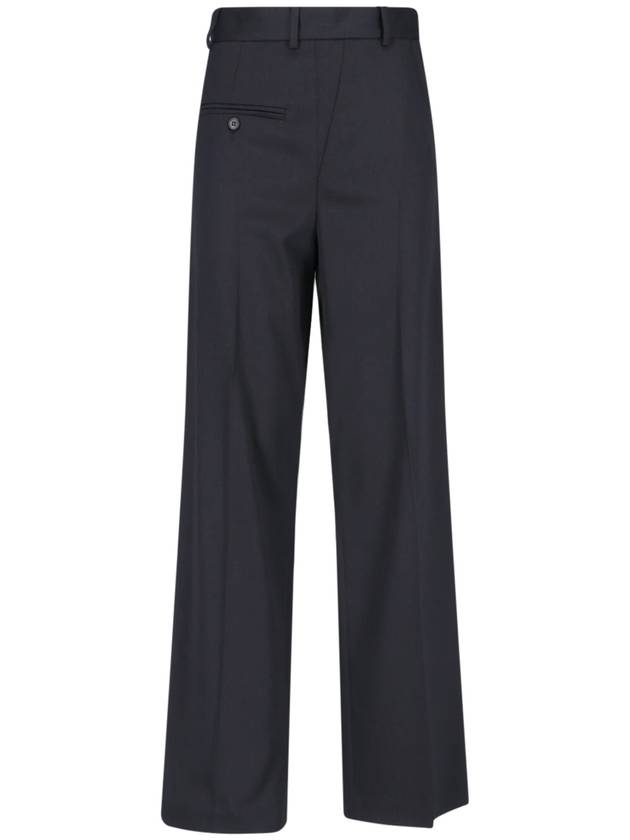 MM6 Maison Margiela Trousers Black - MAISON MARGIELA - BALAAN 1