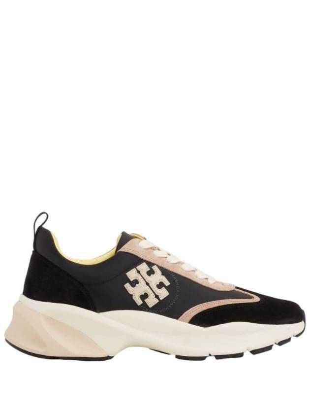 Good Luck Trainer Low Top Sneakers Black - TORY BURCH - BALAAN 2