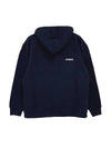 Small Logo Hoodie Navy - VETEMENTS - BALAAN 1