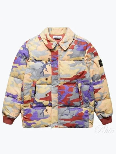 Camouflage Heritage Camo Ripstop Nylon Padding - STONE ISLAND - BALAAN 2