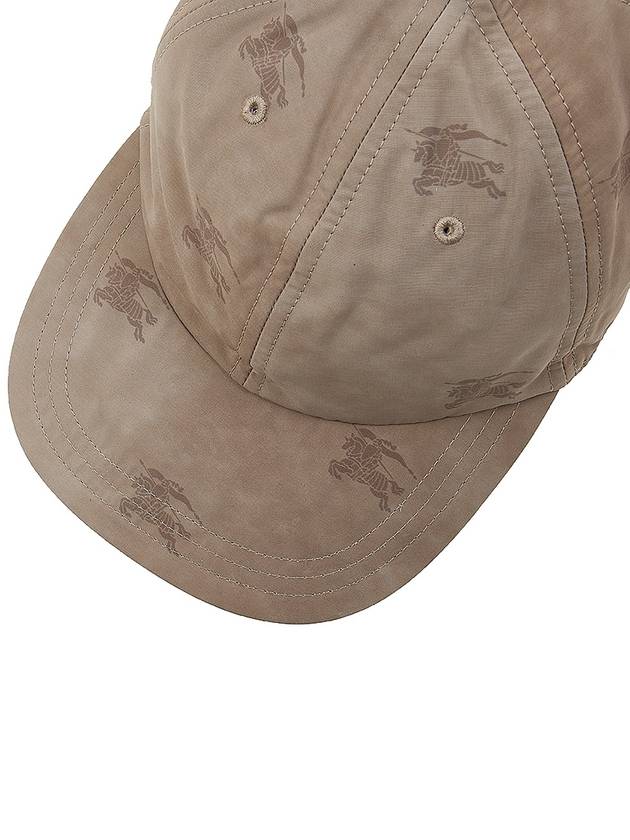 EKD Technical Cotton Base Ball Cap Beige - BURBERRY - BALAAN 8