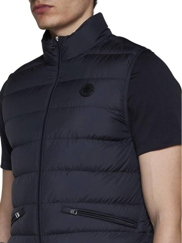 Men s Lechtal Down Vest Navy - MONCLER - BALAAN 6