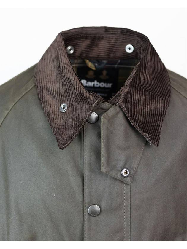 Men's Classic Bedale Wax Jacket Olive - BARBOUR - BALAAN 5