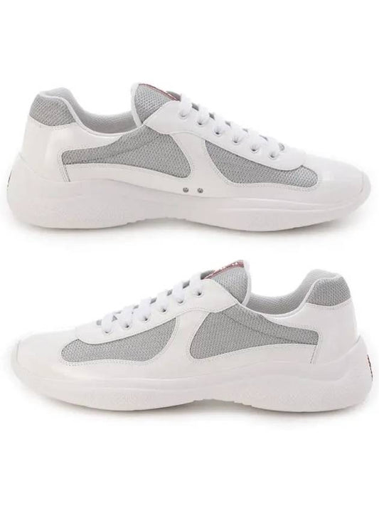 Men's America's Cup Low Top Sneakers White - PRADA - BALAAN 2