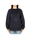 Women's Giotto Sweatshirt Navy - MAX MARA - BALAAN 2