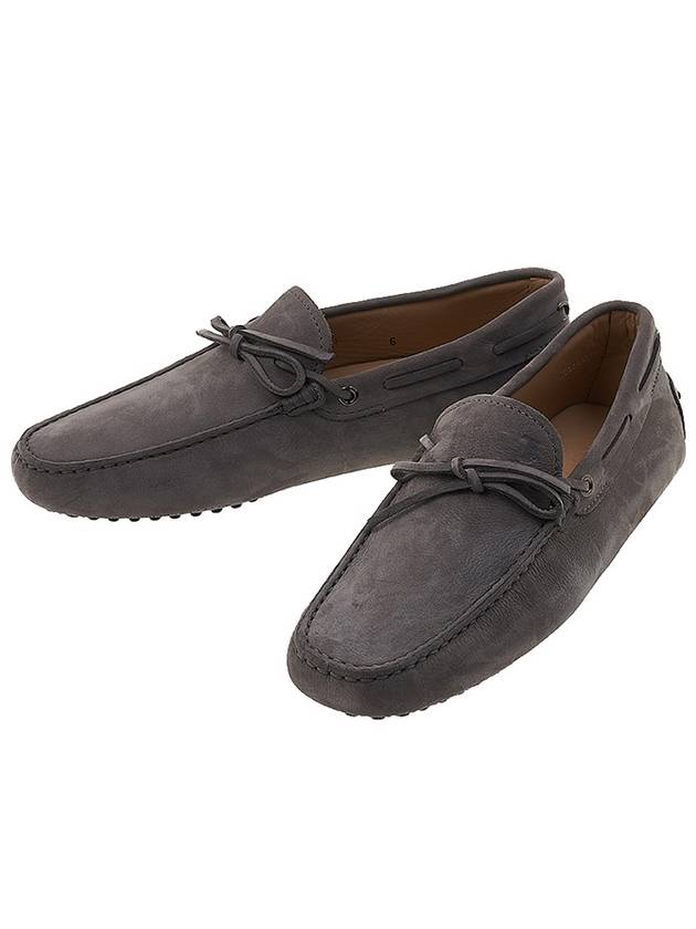 Gommino Nubuck Driving Shoes Grey - TOD'S - BALAAN 2