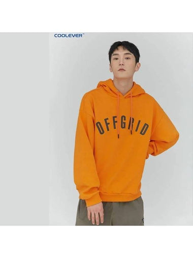 Overfit Pullover Hood Orange - OFFGRID - BALAAN 1