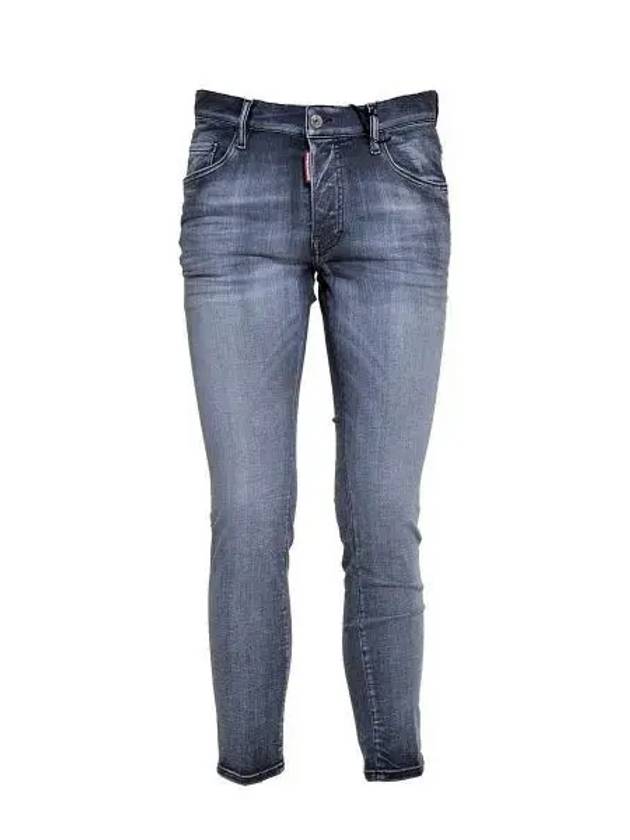 Proper Wash Skater Straight Jeans Grey - DSQUARED2 - BALAAN 2