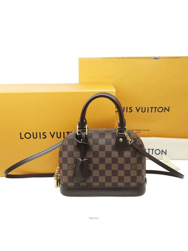 Good condition 97 points out of 100 Damier Alma BB internal chip only - LOUIS VUITTON - BALAAN 1