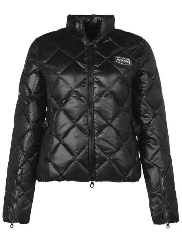 Women s Sora Diamond Quilted Heavy Short Down Jacket VDDJ95435 BKS - DUVETICA - BALAAN 2