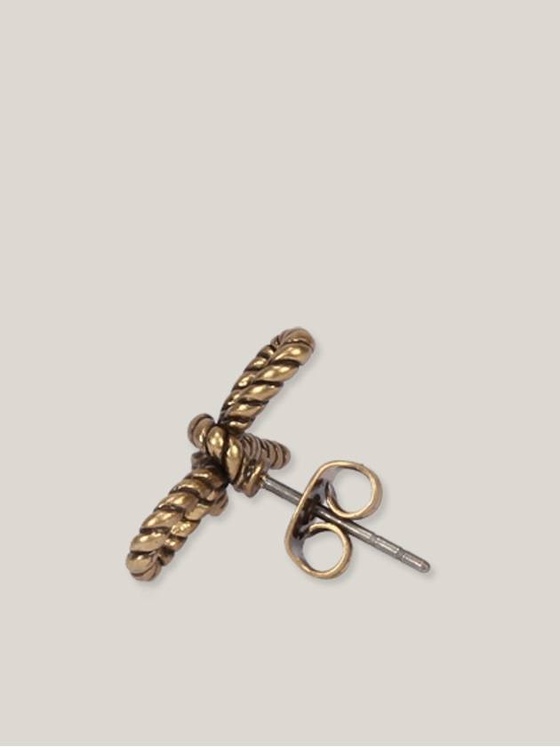 Ribbon Earrings M0008668 795 ANTIQUE GOLD MJA313 - MARC JACOBS - BALAAN 6