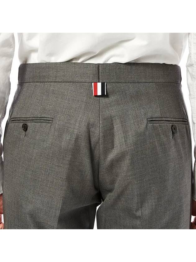 Men's Wool High Armhole Fit 3 Suit Medium Gray - THOM BROWNE - BALAAN 7