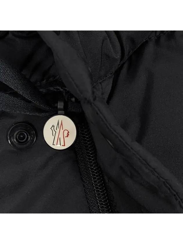 Logo Down Vest Black - MONCLER - BALAAN 7