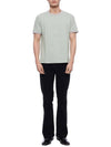 Men's 4 Bar Patch Short Sleeve T-Shirt Green - THOM BROWNE - BALAAN 4