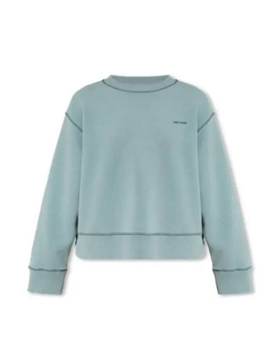 Fade Out Sweatshirt Blue - AMI - BALAAN 1