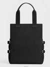 Nylon Logo Print Tote Bag Black - CELINE - BALAAN 5