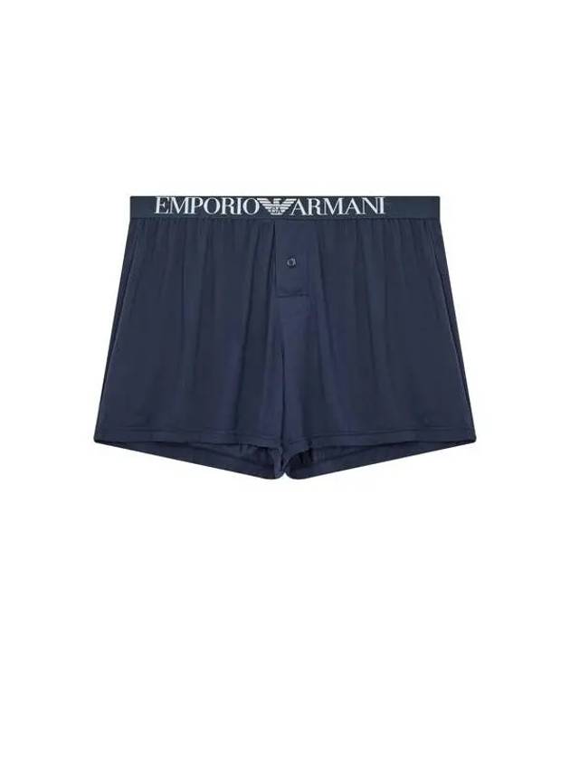 UNDERWEAR Men s Shining Logo Band Modal Trunk Marine 271310 - EMPORIO ARMANI - BALAAN 1