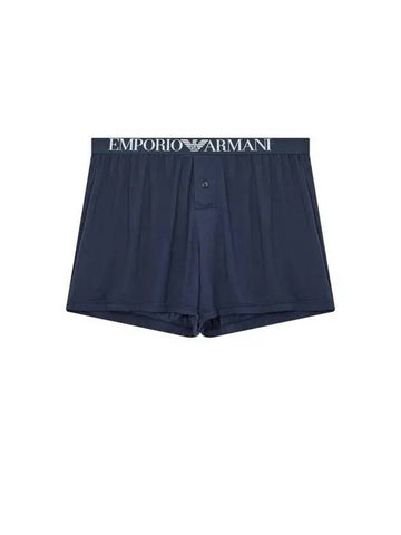 UNDERWEAR Men s Shining Logo Band Modal Trunk Marine 271310 - EMPORIO ARMANI - BALAAN 1