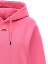 Le Sweatshirt Gros Grain Cotton Hoodie Pink - JACQUEMUS - BALAAN 3