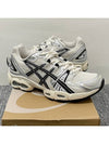 Gel Nimbus 9 Low Top Sneakers White Black Sliver - ASICS - BALAAN 5