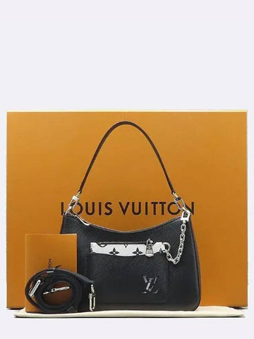 M80689 Noir color Epi leather Marel cross bag shoulder strap 2WAY - LOUIS VUITTON - BALAAN 1