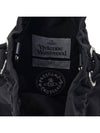 Drawstring Re-Nylon Bucket Bag Black - VIVIENNE WESTWOOD - BALAAN 10