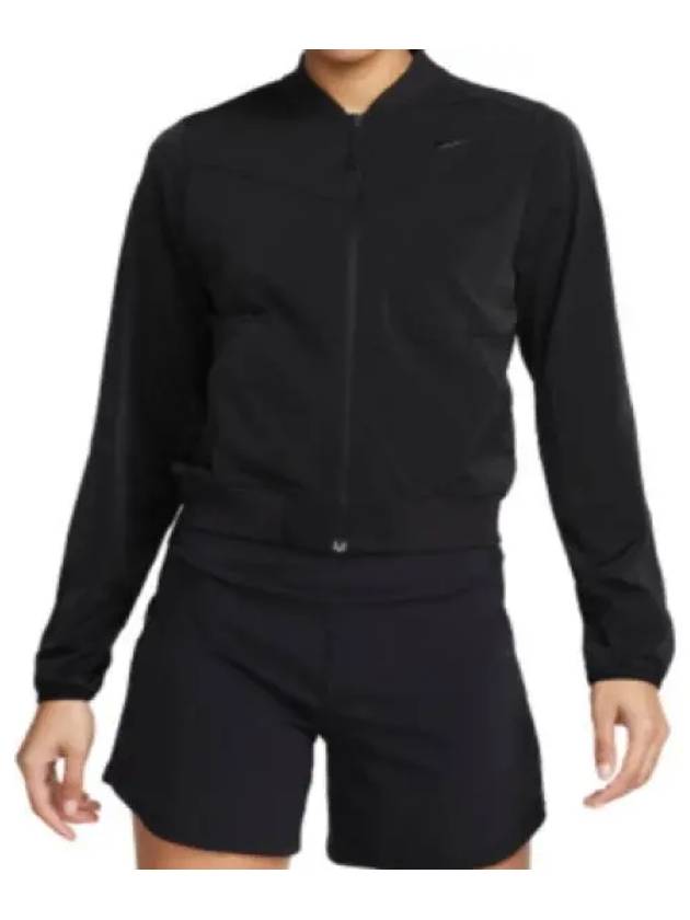 Bliss Dry Fit Bomber Jacket Black - NIKE - BALAAN 2