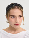 Ribbon Bandana Gem Hairband Black - SORRY TOO MUCH LOVE - BALAAN 3