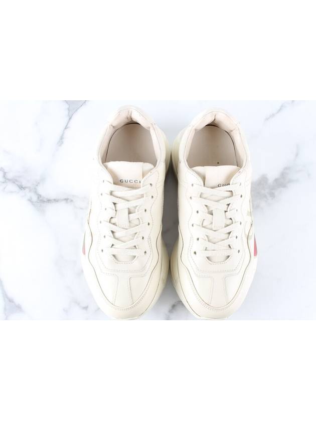 Band logo rhyton sneakers 34 5 215 - GUCCI - BALAAN 9