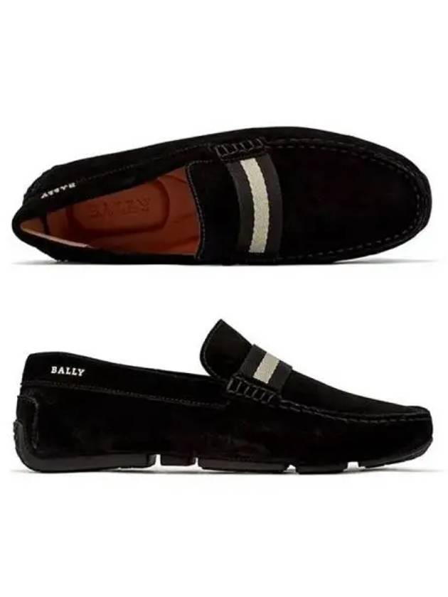 Men's Pierced 101 Loafers Black - BALLY - BALAAN 2