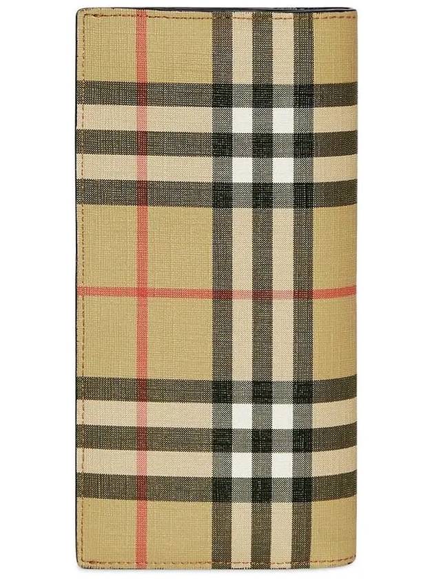 Cavendish Vintage Check Long Wallet Beige - BURBERRY - BALAAN 4