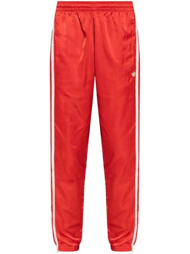 Premium Polyester Track Pants Red - ADIDAS - BALAAN 1