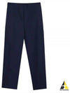 City Banding Straight Pants Navy - MAISON KITSUNE - BALAAN 2