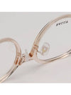 Glasses frame BY5071H 072 light round horn rim transparent - BALLY - BALAAN 6