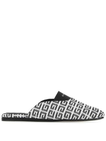 jacquard pattern flat mules - GIVENCHY - BALAAN 2